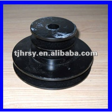 Custom black oxide belt pulley